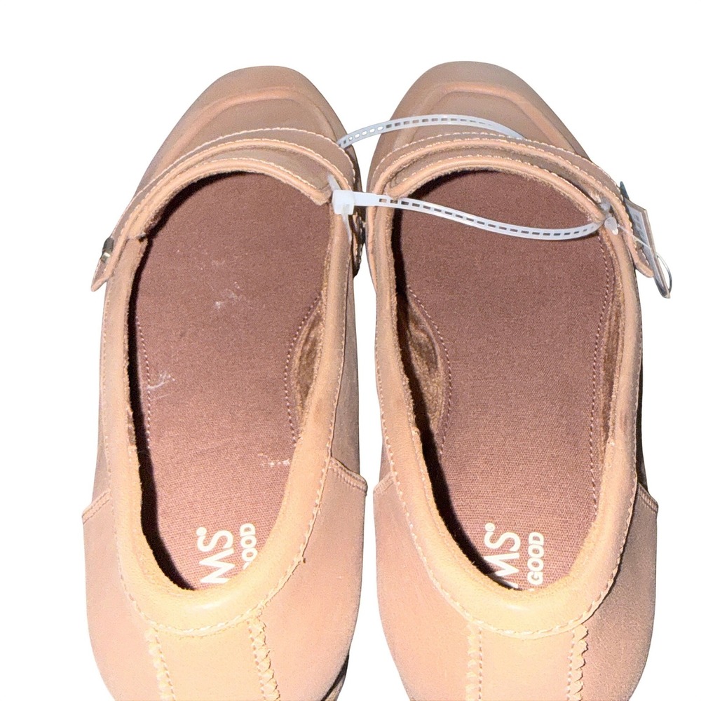 Toms Lynette Brown‎ Sugar Leather Penny Loafers Womens Size 11 Flat Shoes NEW - Picture 9 of 12